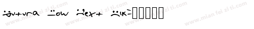 Futura Now Text Blk字体转换